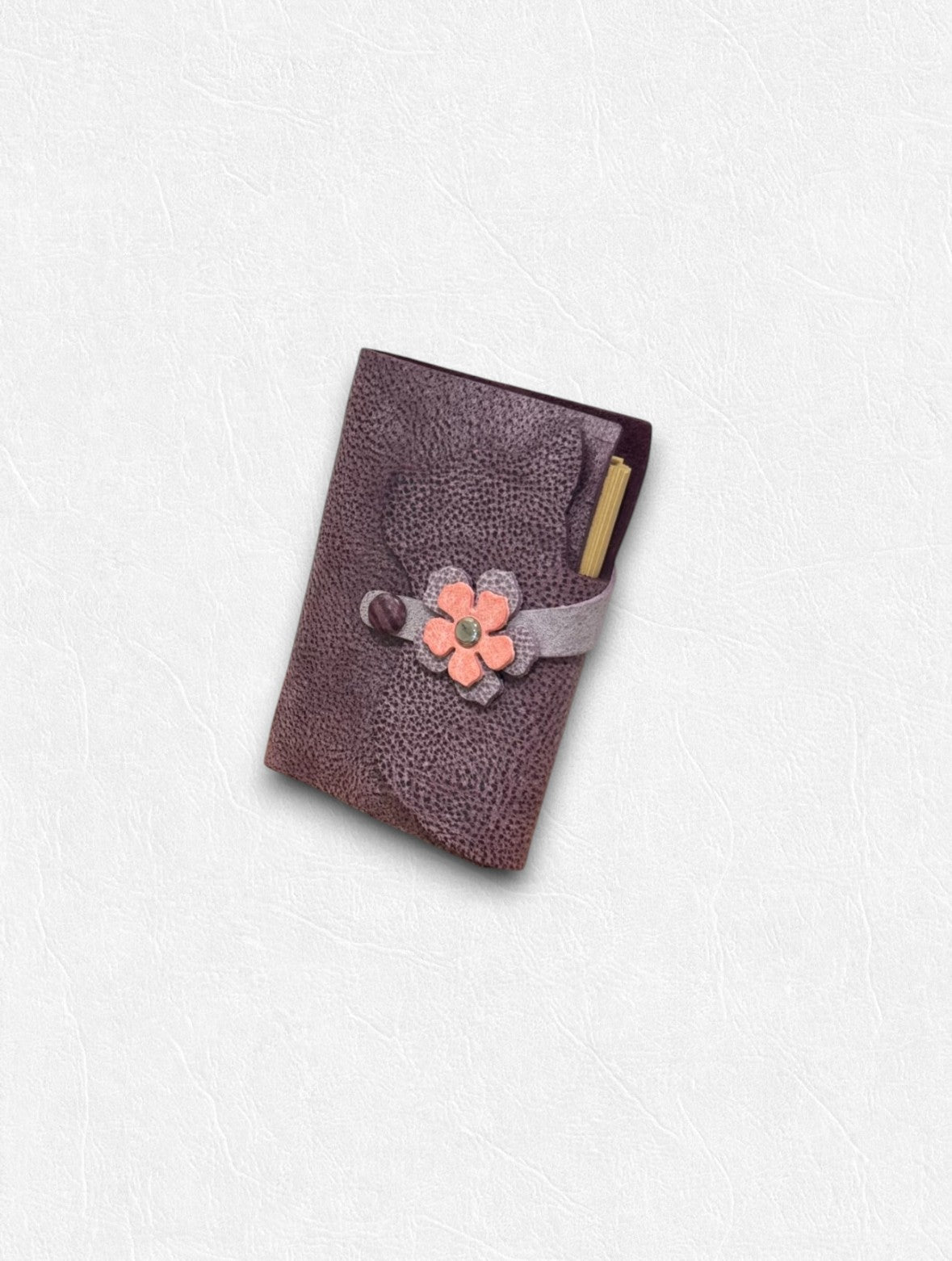 Kitty Leather Journal - A7 - Made by Frey