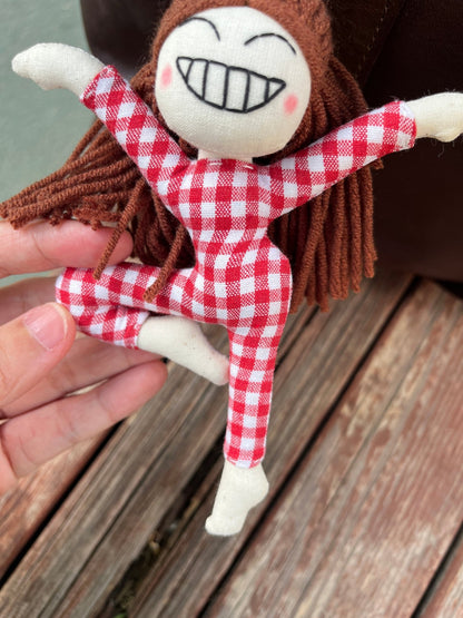 Lady Poppy Bag Charm - Made by Frey