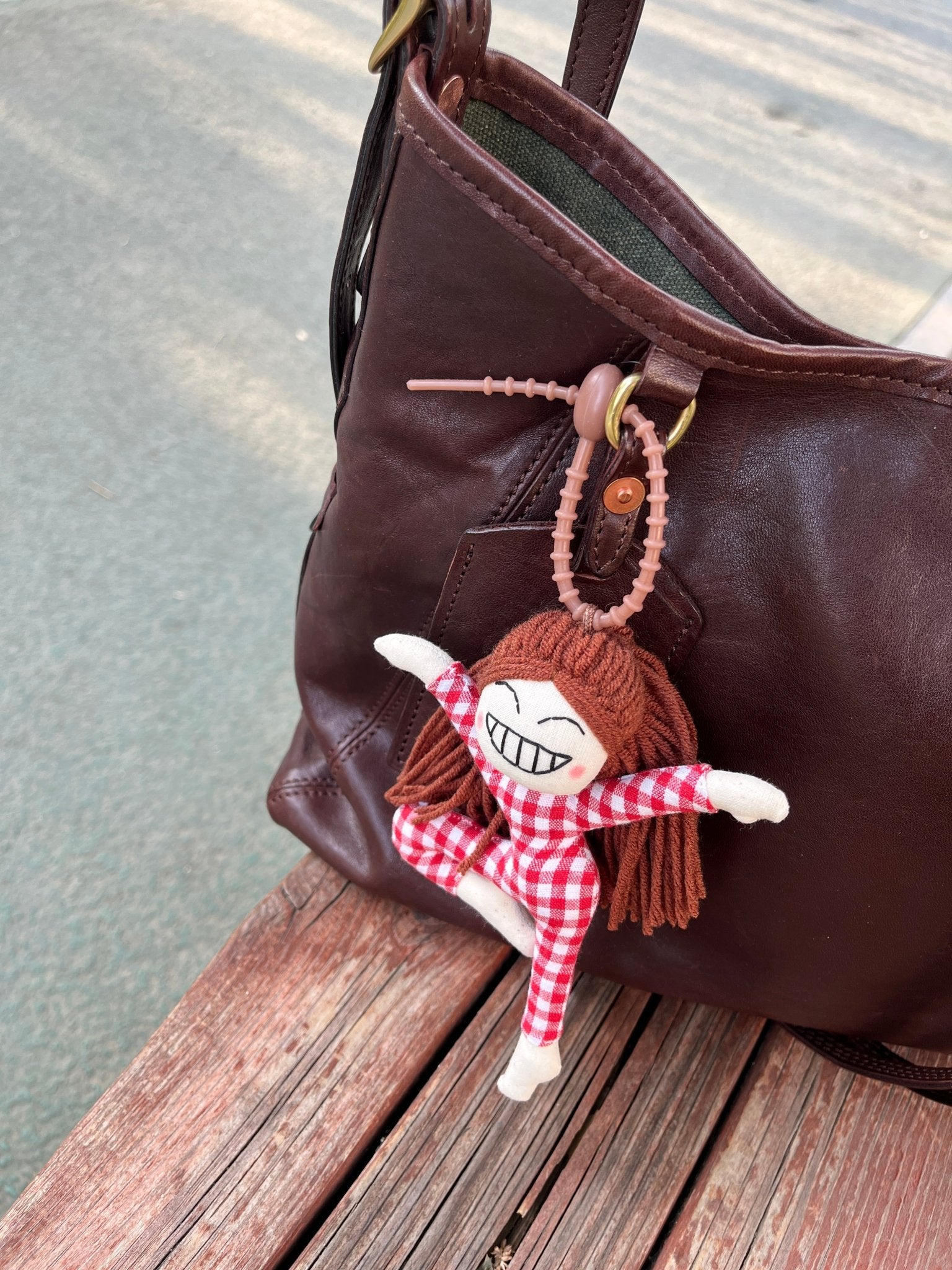 Lady Poppy Bag Charm - Made by Frey