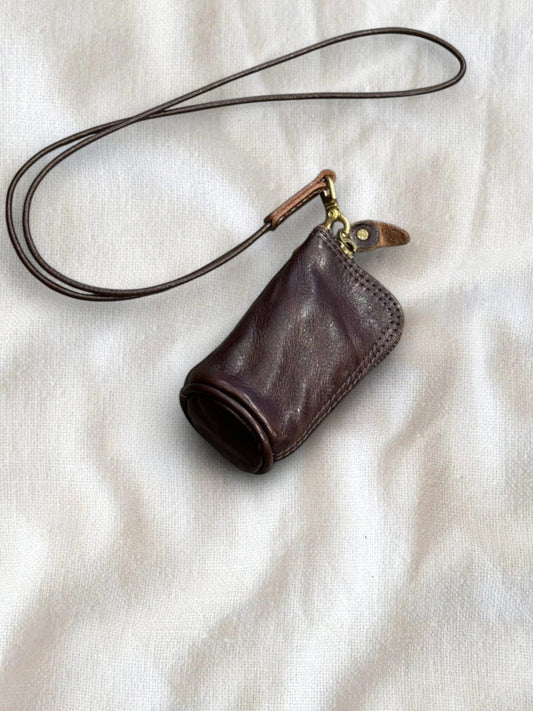 Leather Key Case / Small Pouch - Made by Frey