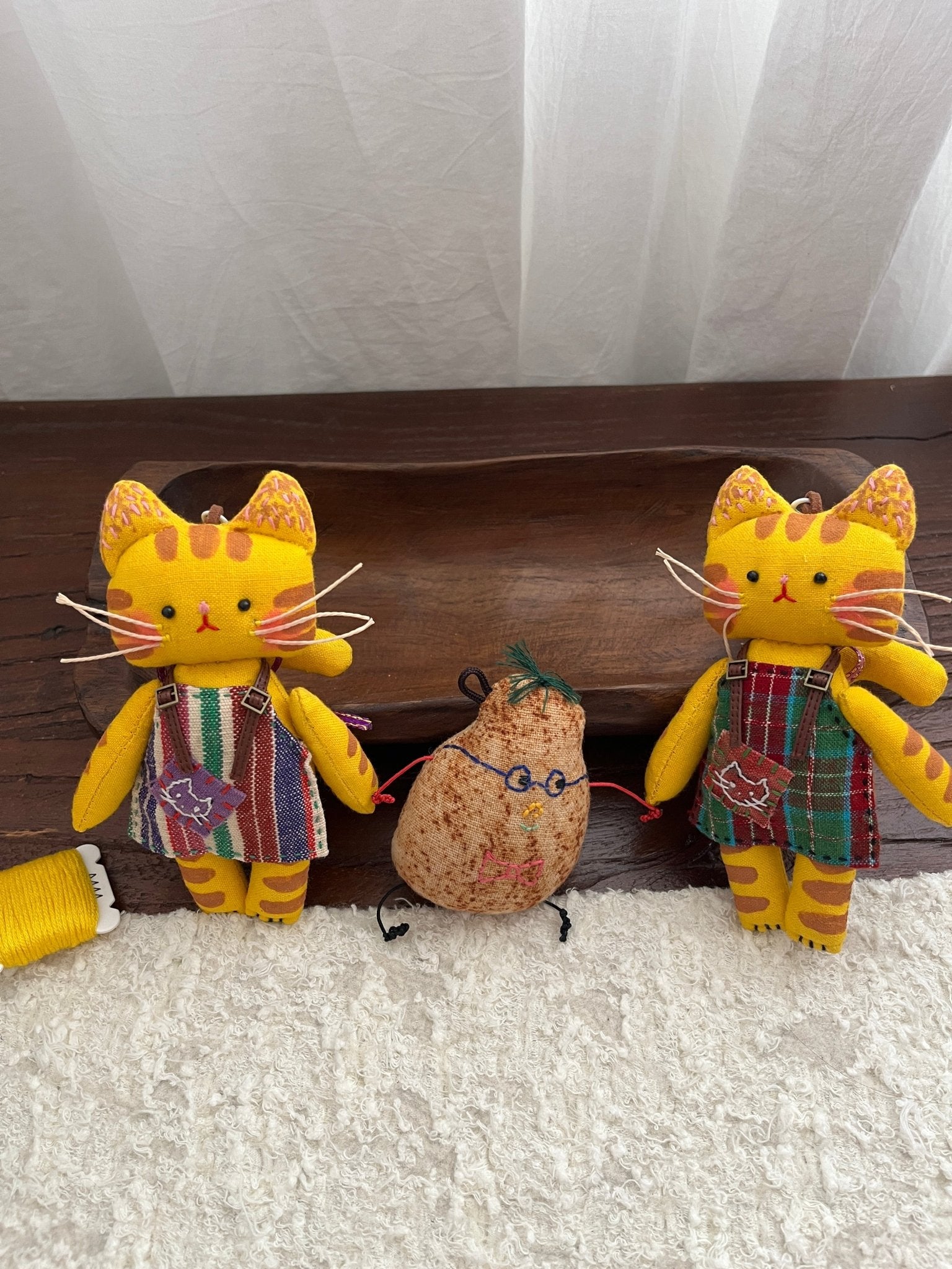 Lucky Kitty Bag Charm (Limited - Time Offer） - Made by Frey