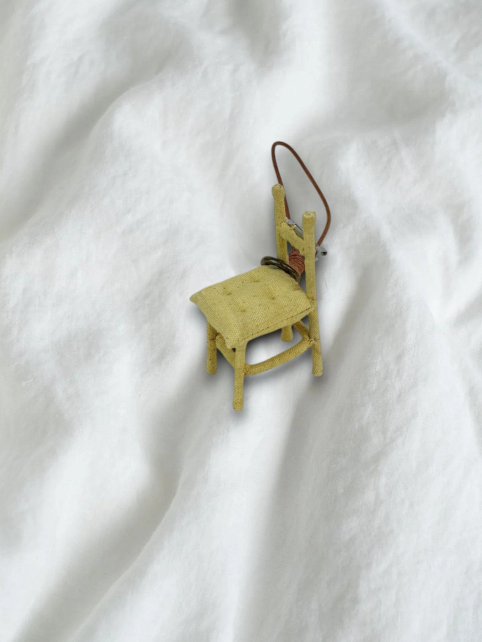 Mini Chair Charm & Brooch - Made by Frey