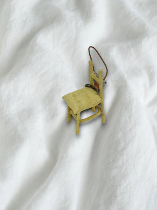 Mini Chair Charm & Brooch - Made by Frey