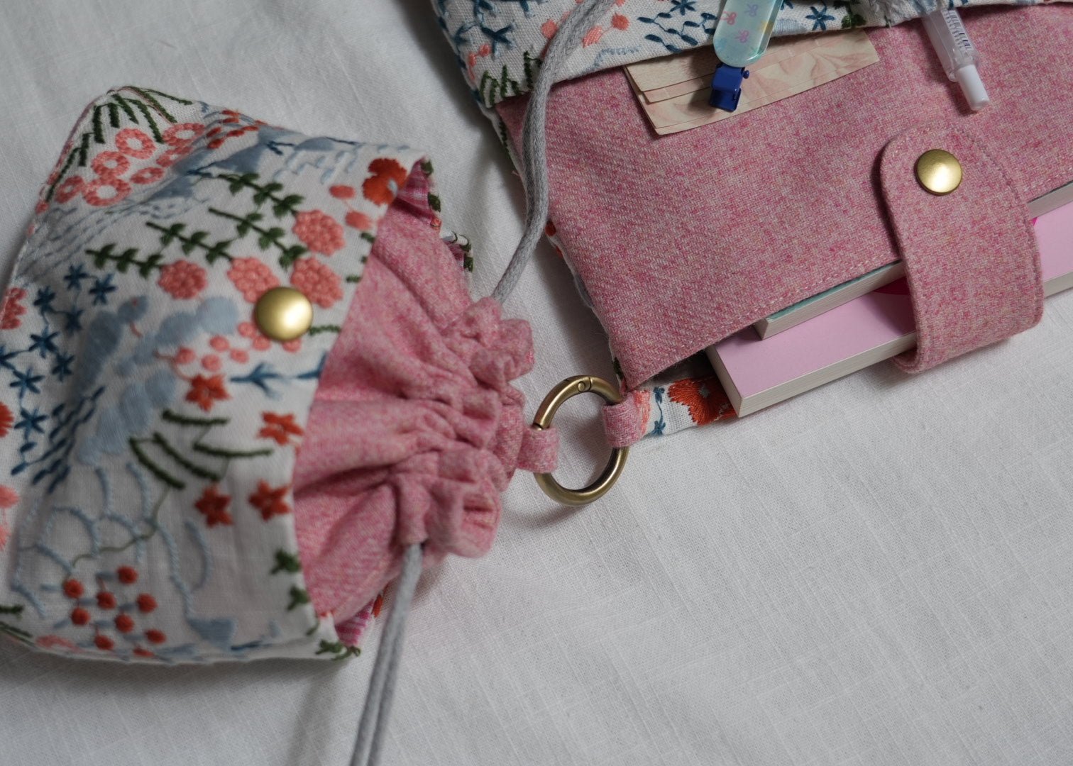 Multi-layer Make up Bag - Made by Frey