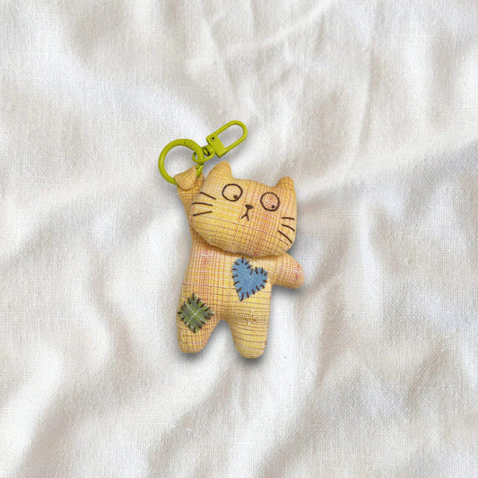 Paw - Stuck Kitty Bag Charm - Made by Frey