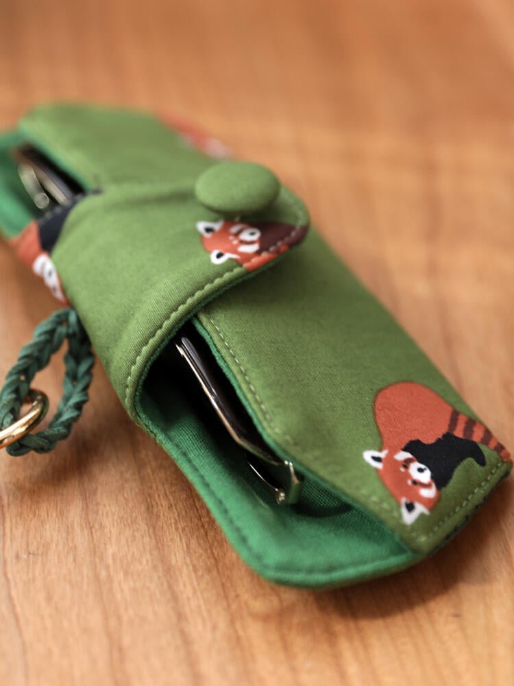 Portable Bear Sunglasses & Eyeglasses Protective Pouch - Made by Frey