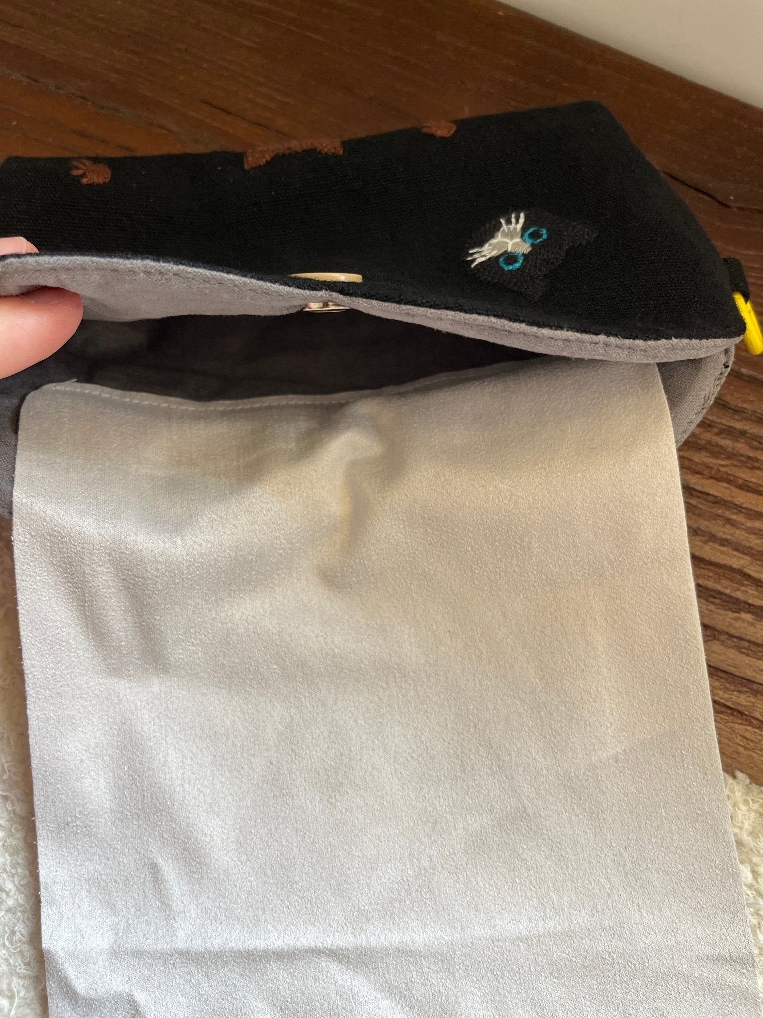 Portable Crossbody Eyeglass Case - Made by Frey