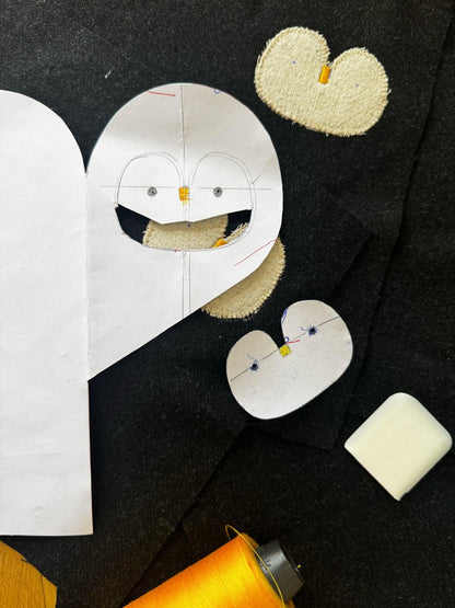 [Pre - order] Penguin Sunglass Pouch – Bag Charm for Travel & Everyday - Made by Frey
