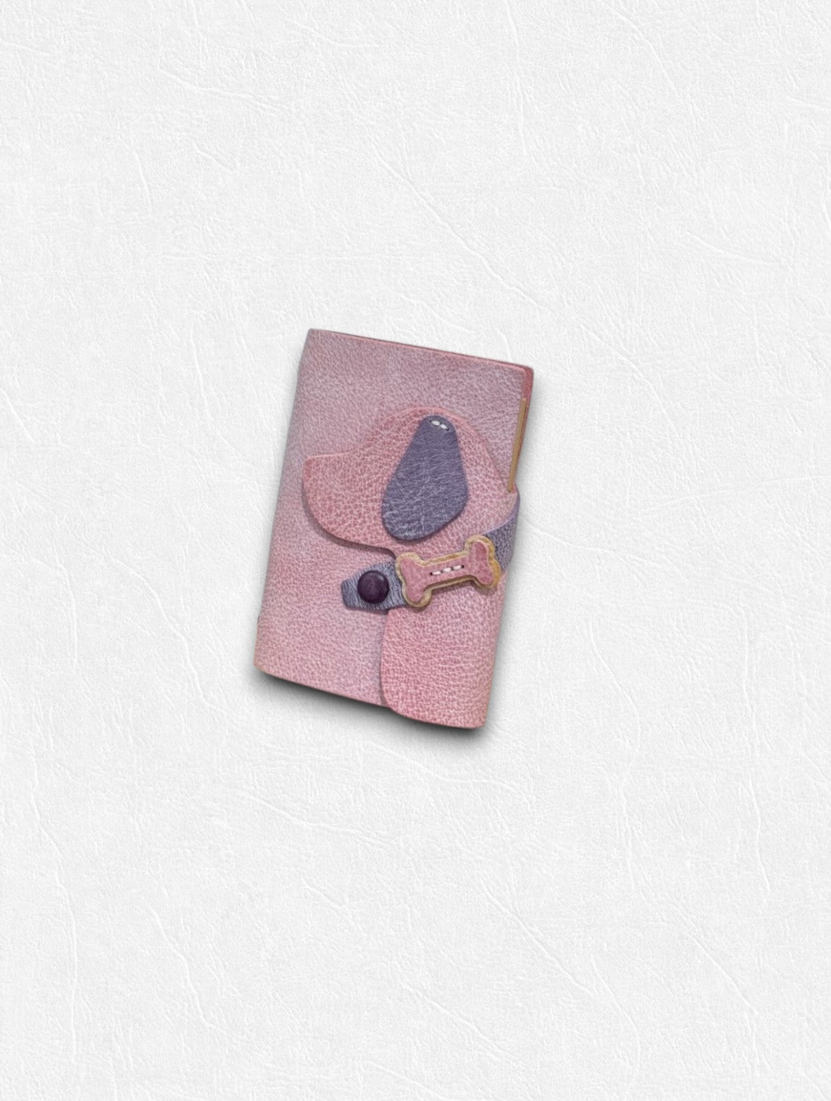 Puppy Leather Journal - A7 - Made by Frey