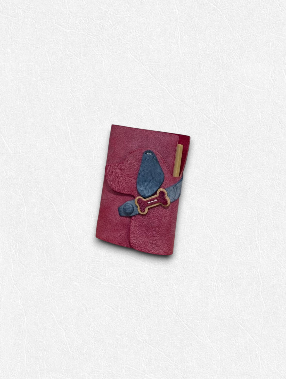 Puppy Leather Journal - A7 - Made by Frey