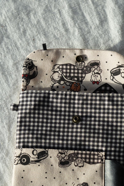 TN Regular-Size Journal Pouch – Kitty Road Trip | Limited Edition - Made by Frey