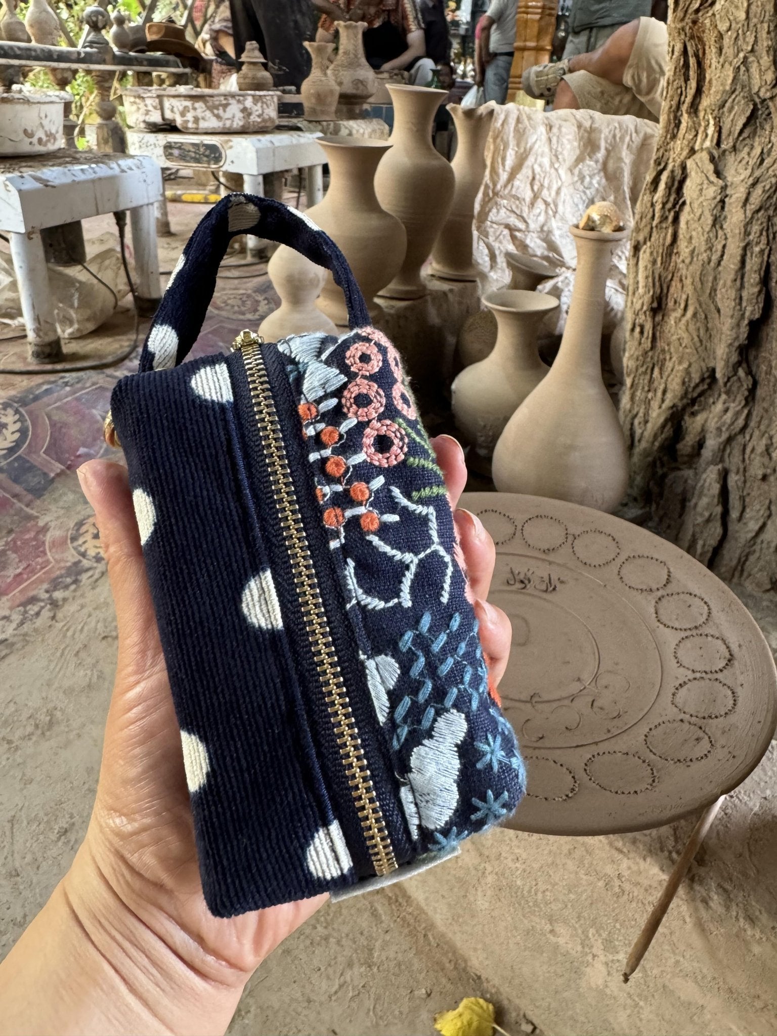 Toast Mini Pouch Key Bag - Made by Frey