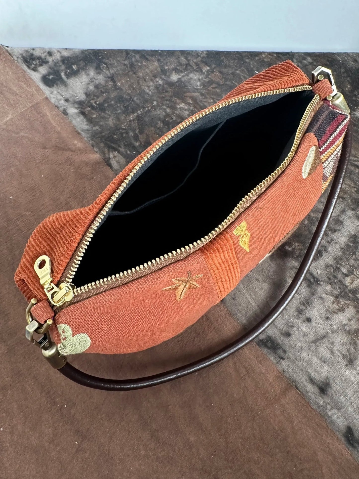 Vintage Embroidery · “Hedgehog & Fox” Cotton Linen Bag - Made by Frey