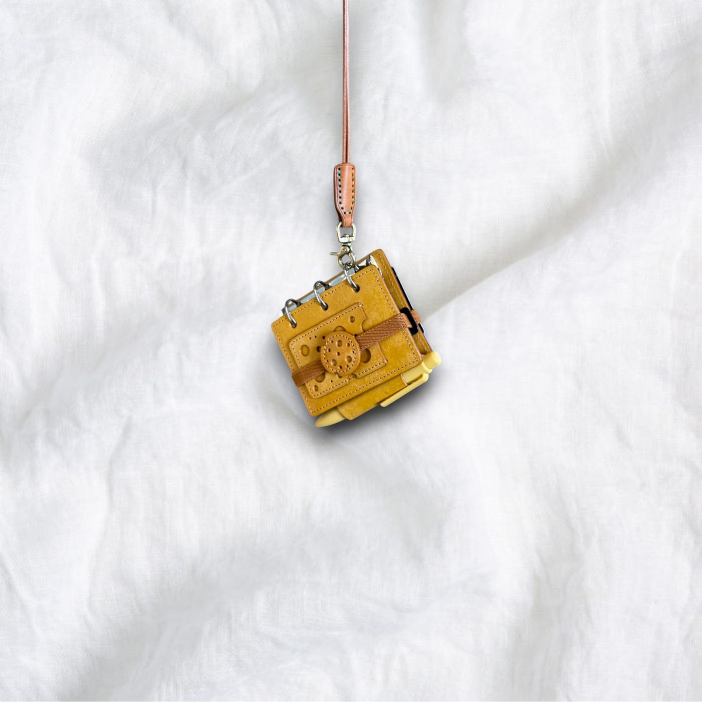 Cheese Leather Notebook