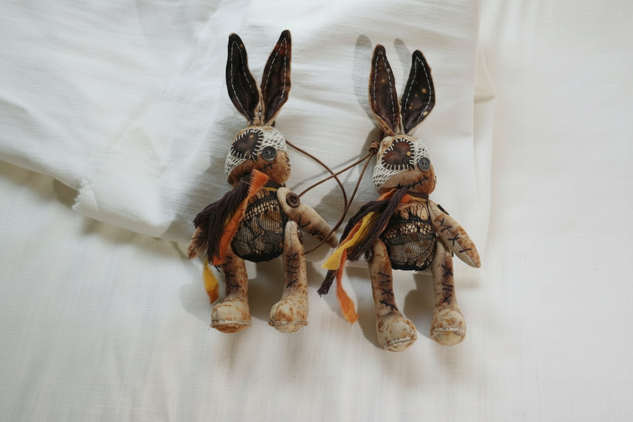 Wicked Rabbit Bag Charm - Made by Frey