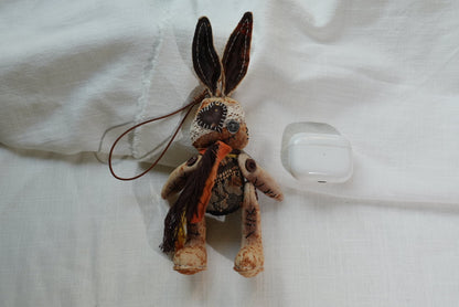 Wicked Rabbit Bag Charm - Made by Frey