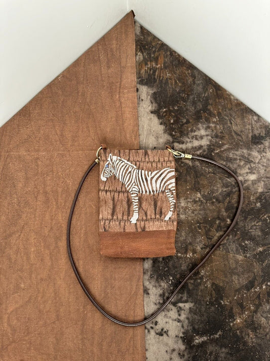 Zebra Crossbody Bag – Plant - Dyed Edition - Made by Frey