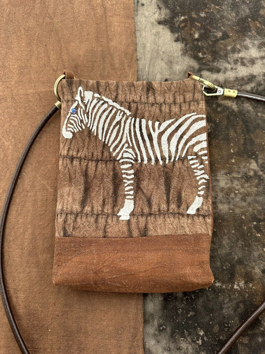 Zebra Crossbody Bag – Plant - Dyed Edition - Made by Frey